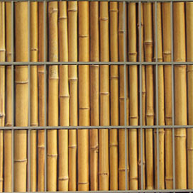 PVC Streifen Bambus