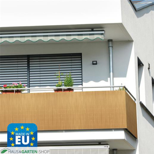 LOP Light Organic Polymer Sichtschutzmatte für den Balkon
