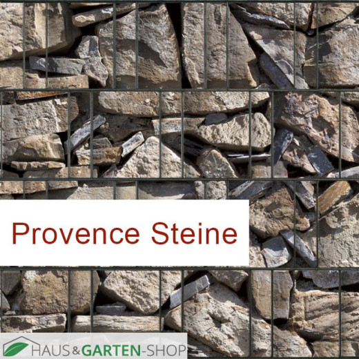 Sichtschutzstreifen Motiv Provence Steine