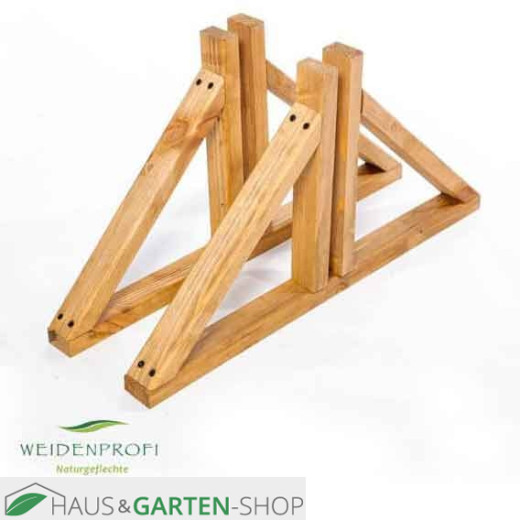 Paravent Holzstandfuß für Elemente bis 3 cm Breite