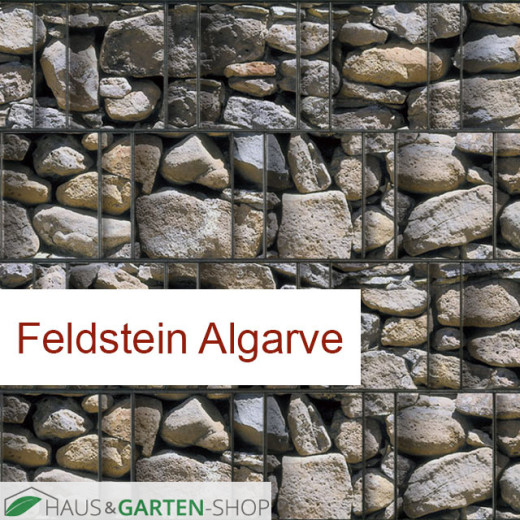 Sichtschutzrolle Feldstein Algarve