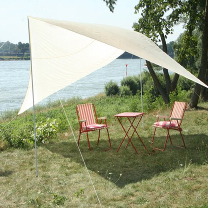 Camping Viereck Sonnensegel