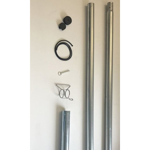 Sonnensegelmast stufenlos höhenverstellbar 