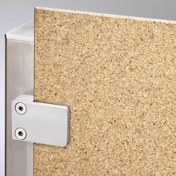Glaswand System Montagehilfe 8mm Spanplatte 120 x 180cm