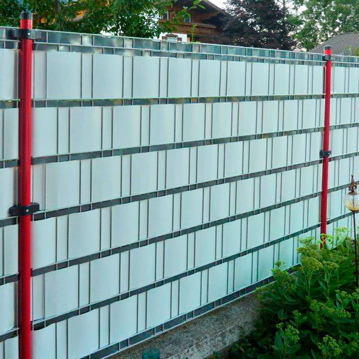 PVC Deko-Streifen Profi-line ® 65m H=4cm-moosgrün