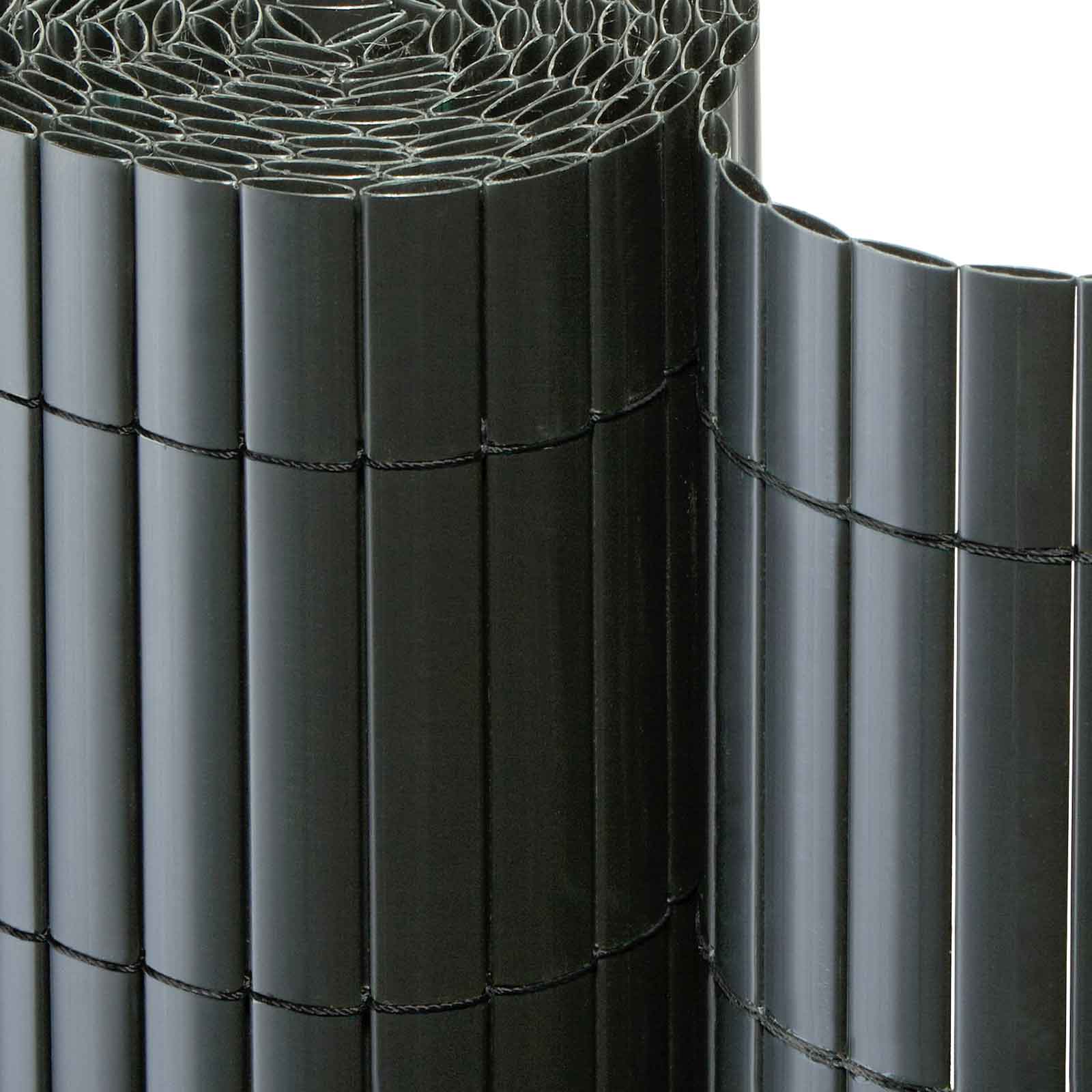 Sichtschutzmatte PVC anthazit-1,80 x 3,00 m