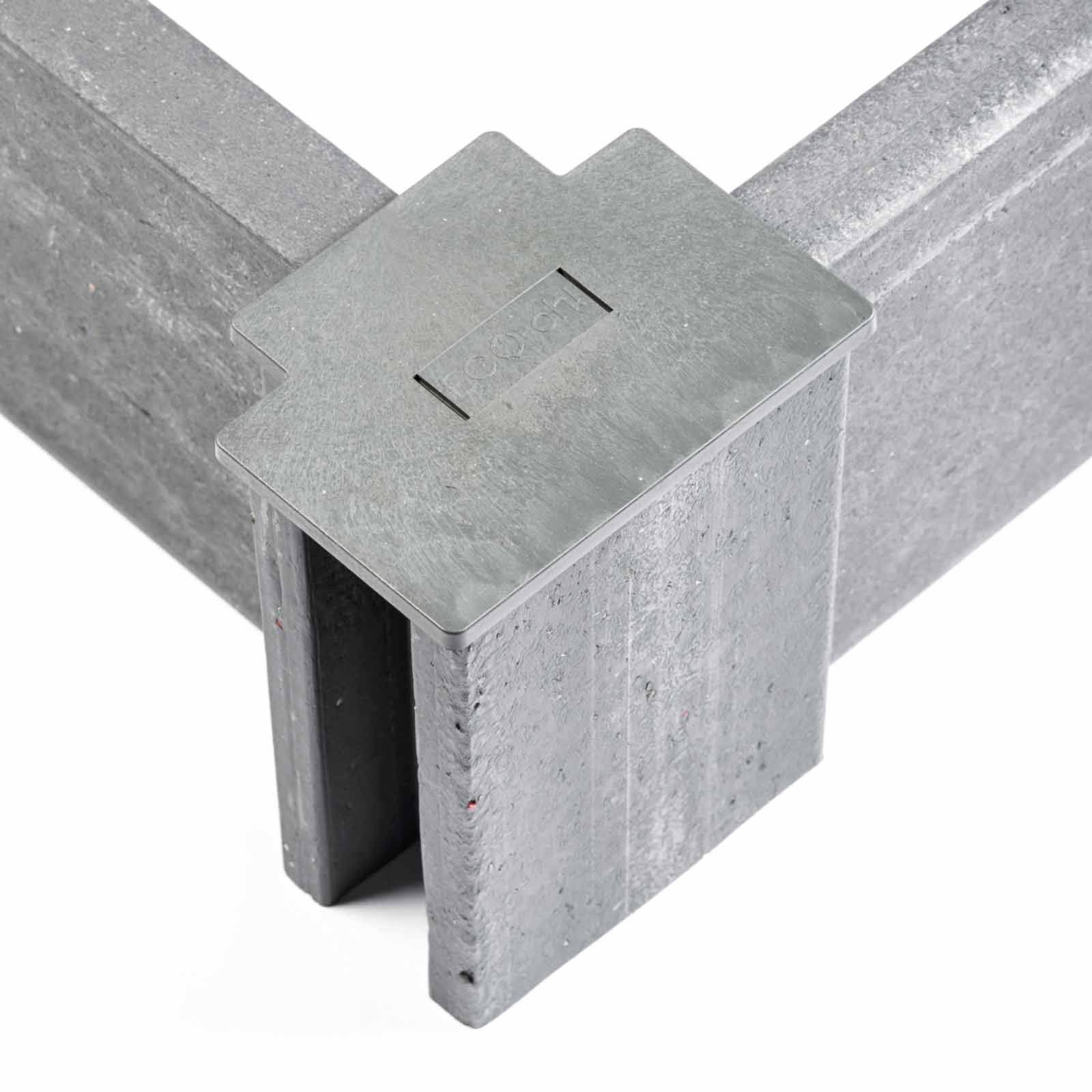 Abdeckkappen für Eckprofil 20er Pack