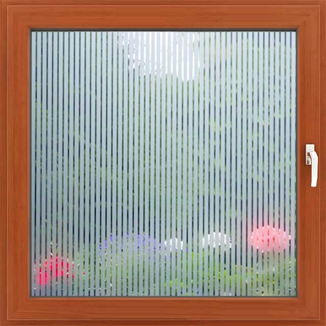 Dekorfolie für Fenster vertikal-1,524 x 1,00 m