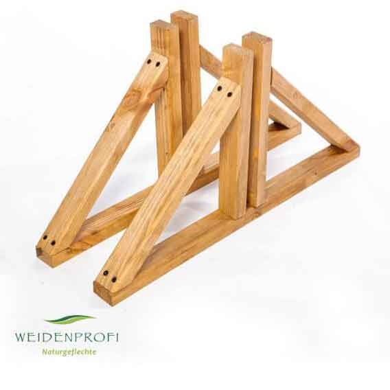 Standfuß aus Holz