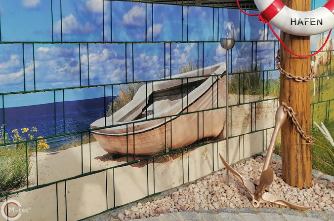 Zaunmotiv Düne Zaunmotiv Düne