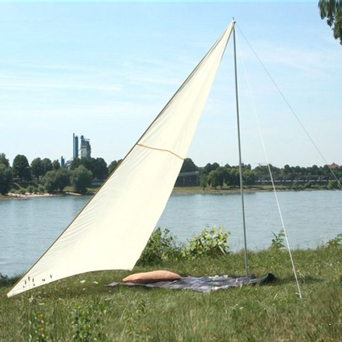 Dreieck Sonnensegel Sandfarben