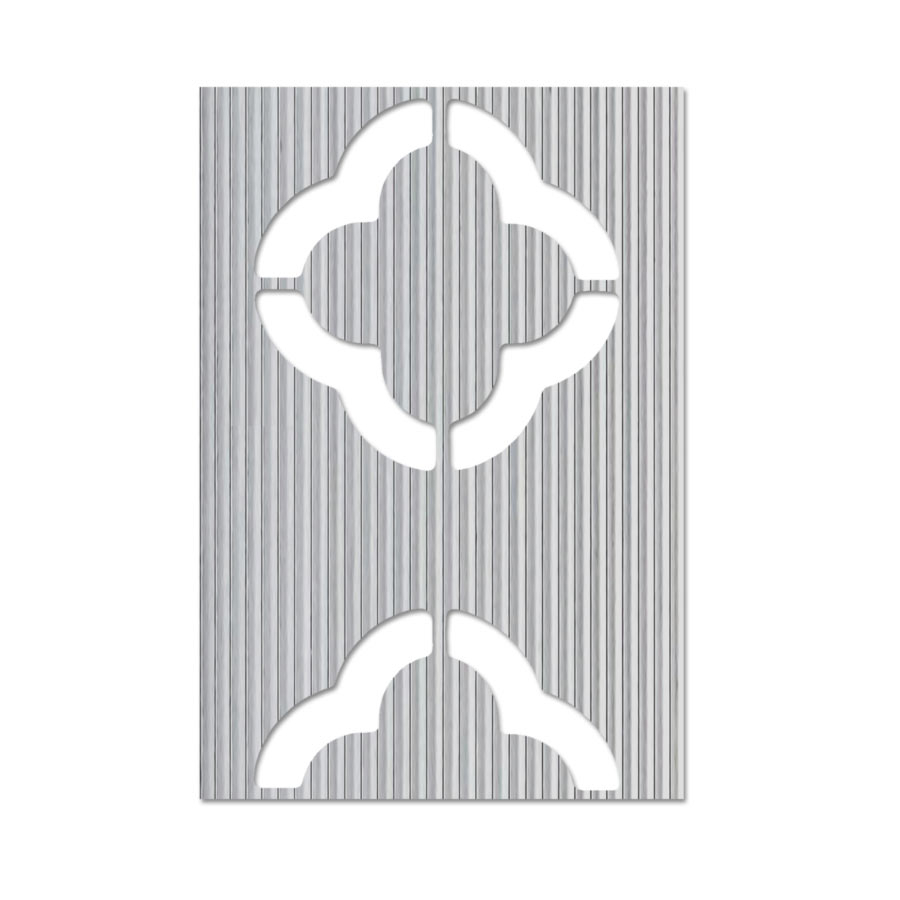 Dekor Hart-PVC Zaunblende | Motiv Florenz