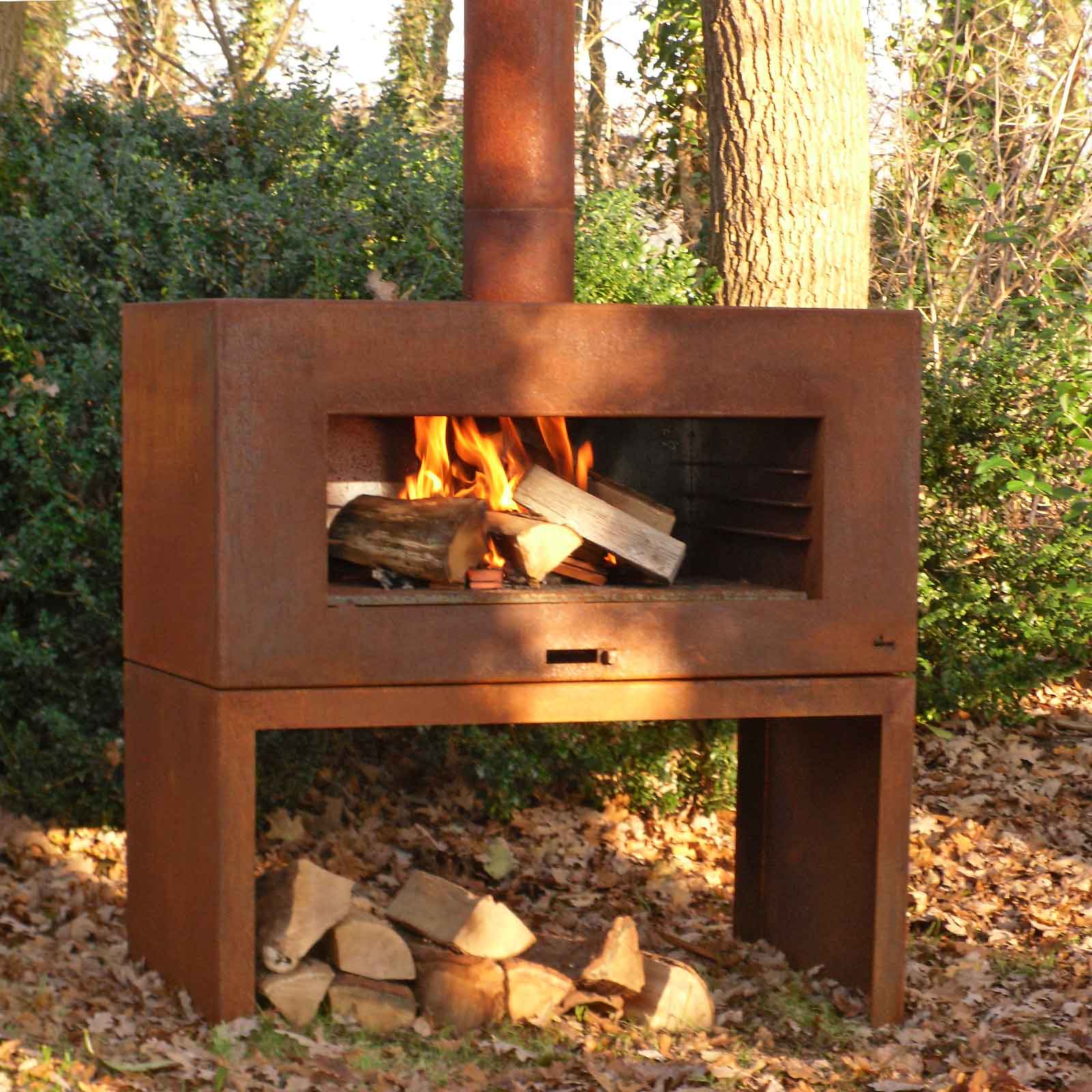 Gartenkamin Odin