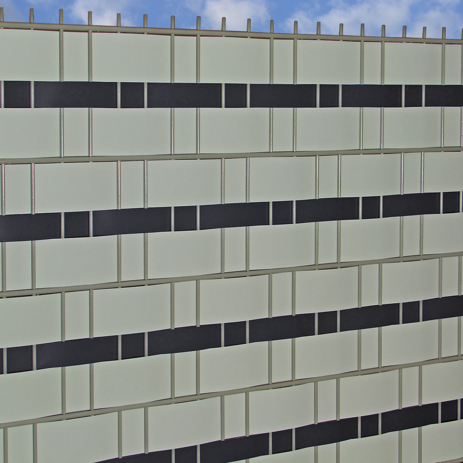 PVC Deko-Streifen Profi-line ® 65m H=4cm-moosgrün