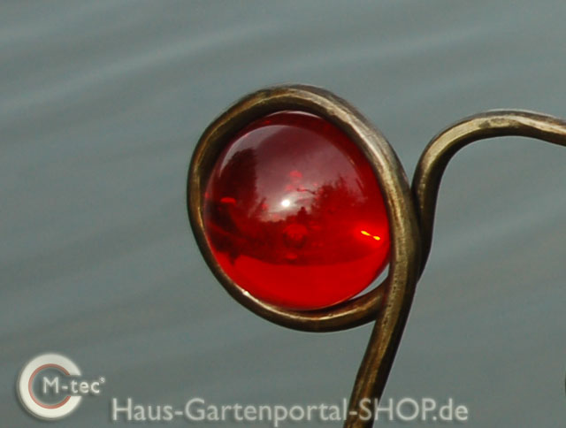 Rank- und Dekostange - Rot-35mm x 750mm