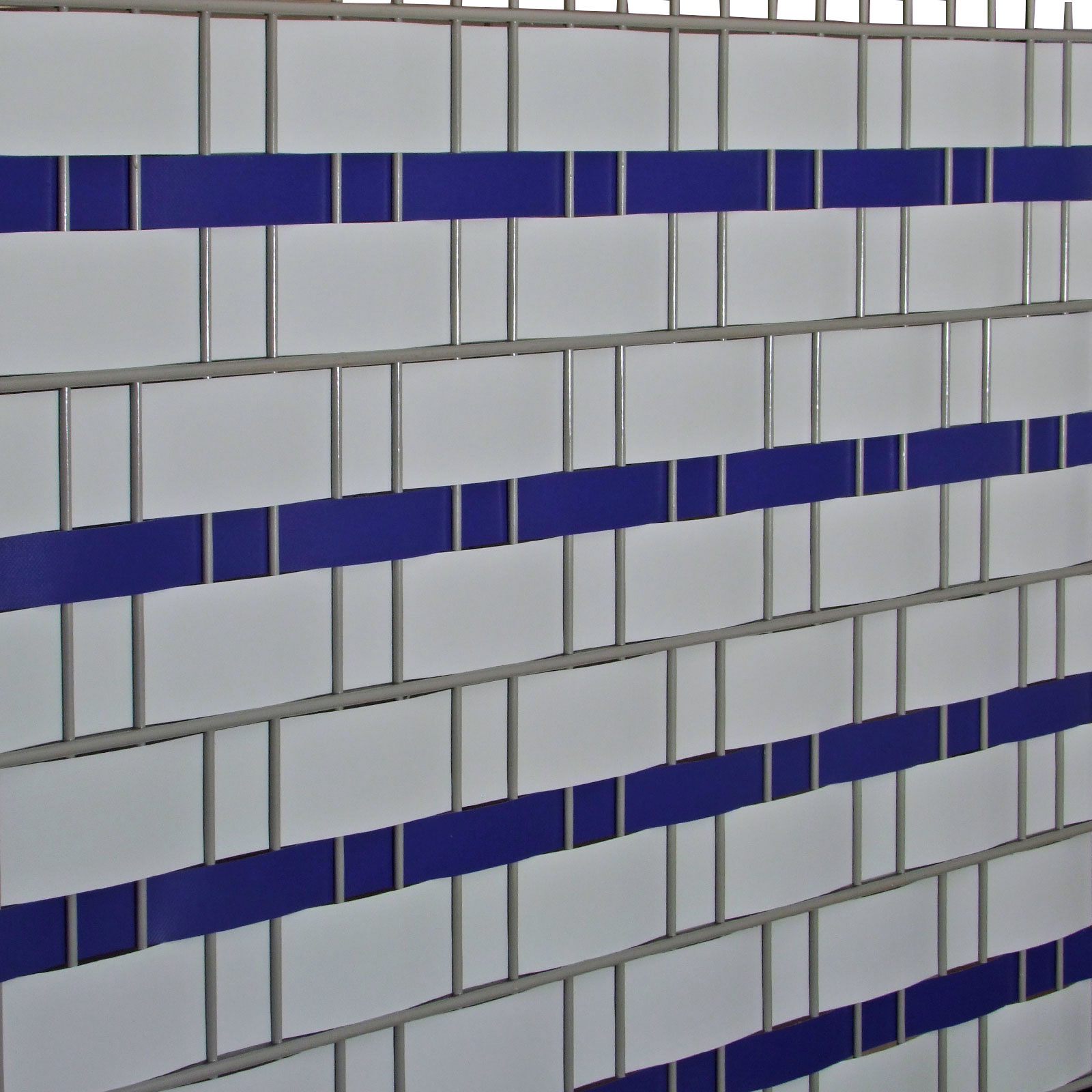 PVC Deko-Streifen Profi-line ® 65m H=4cm-moosgrün