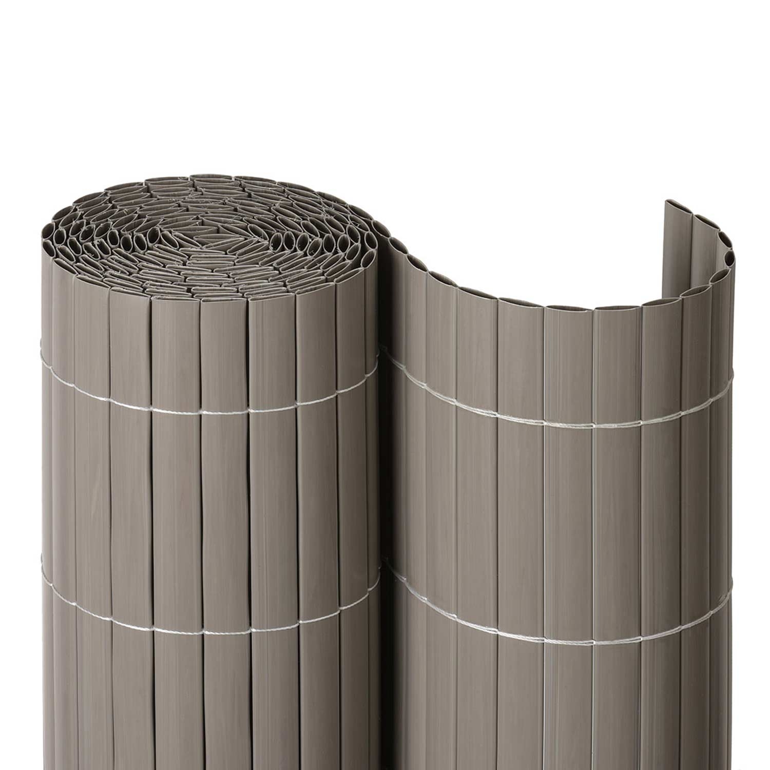 Balkonsichtschutzmatte Rolle taupe