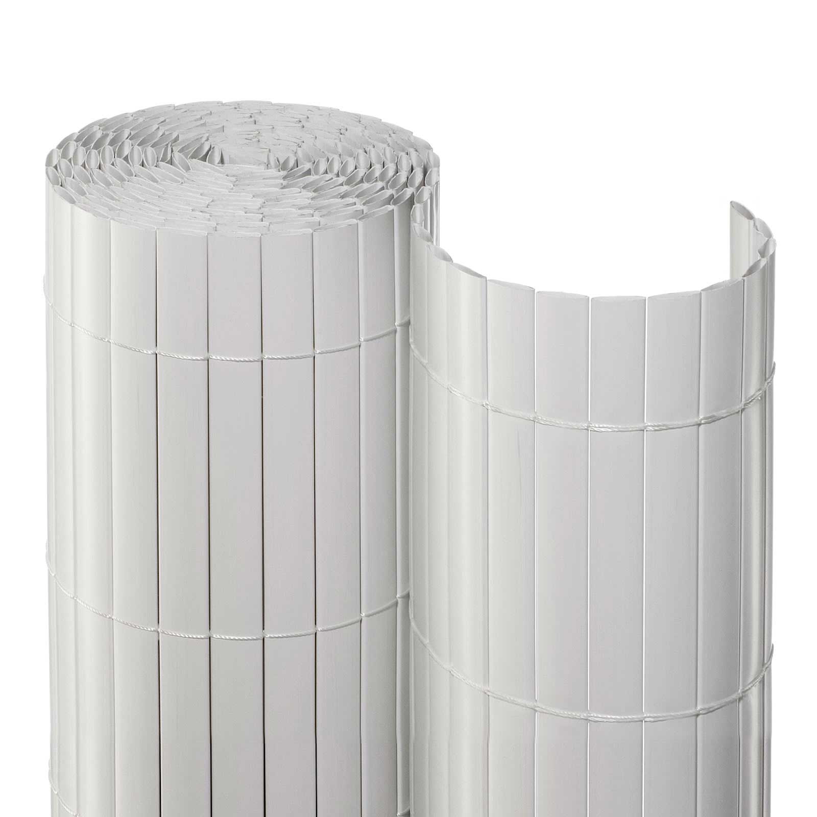 Balkonsichtschutzmatte Rolle Weiss-0,90 x 3,00 m