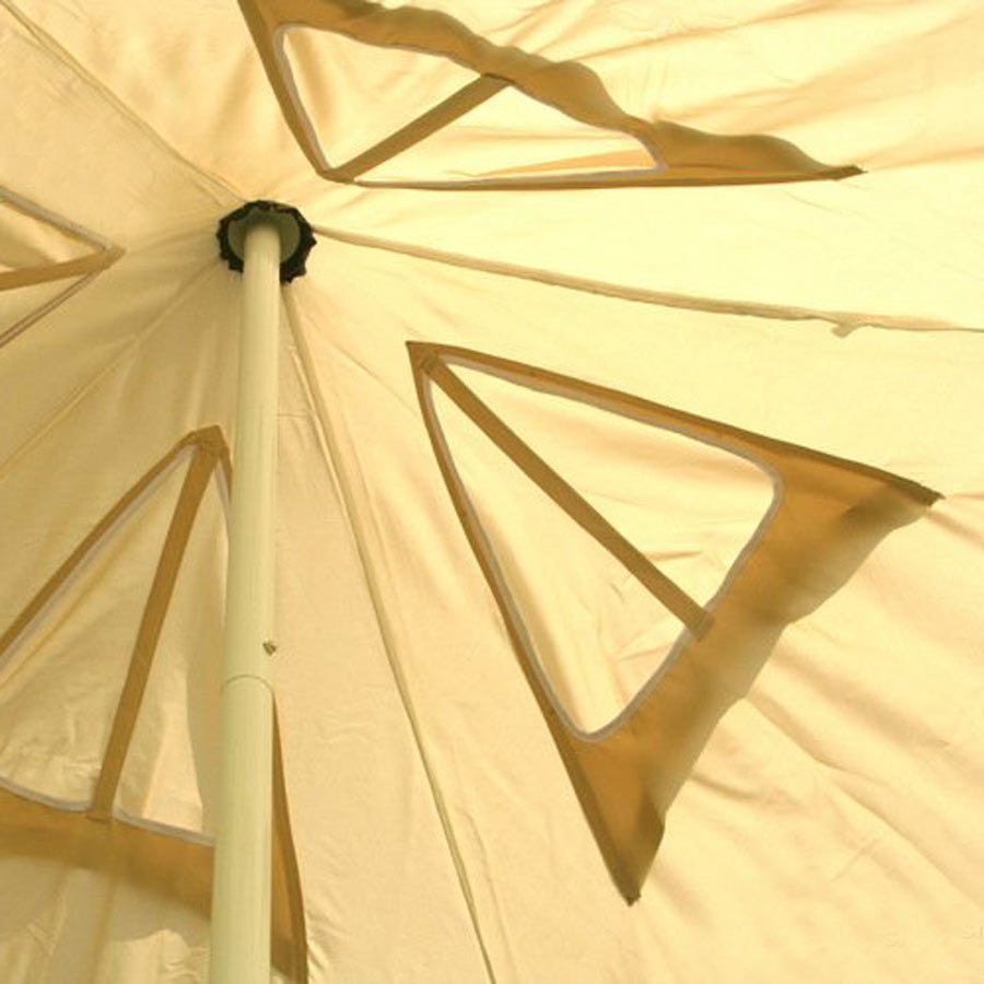 Viereck Sonnensegel Pyramide
