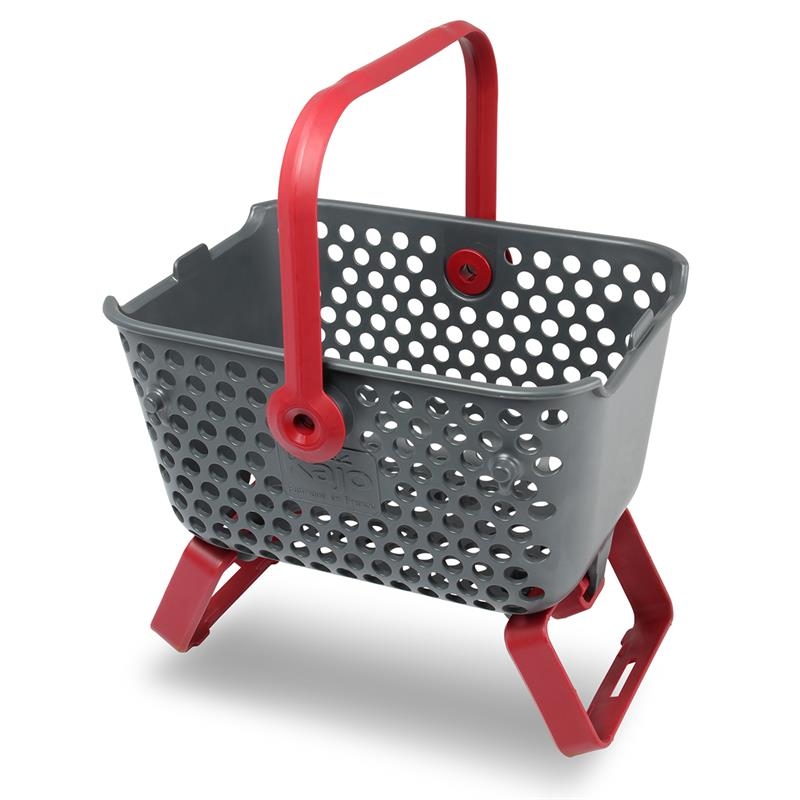 Gartenkorb Kajo | Stapelbar | Farbe: Kirsche