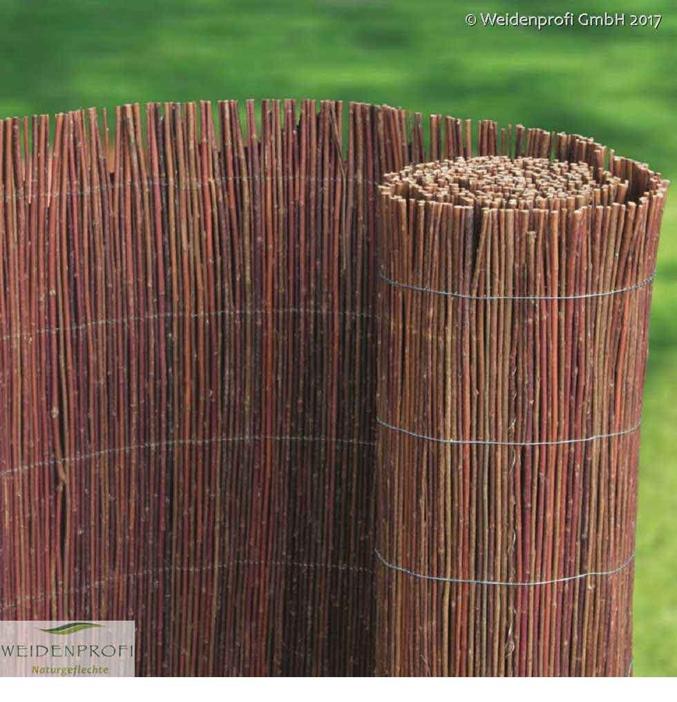 Weidenmatte Deluxe Weide | Sichtschutz-0,50 x 3,00 m