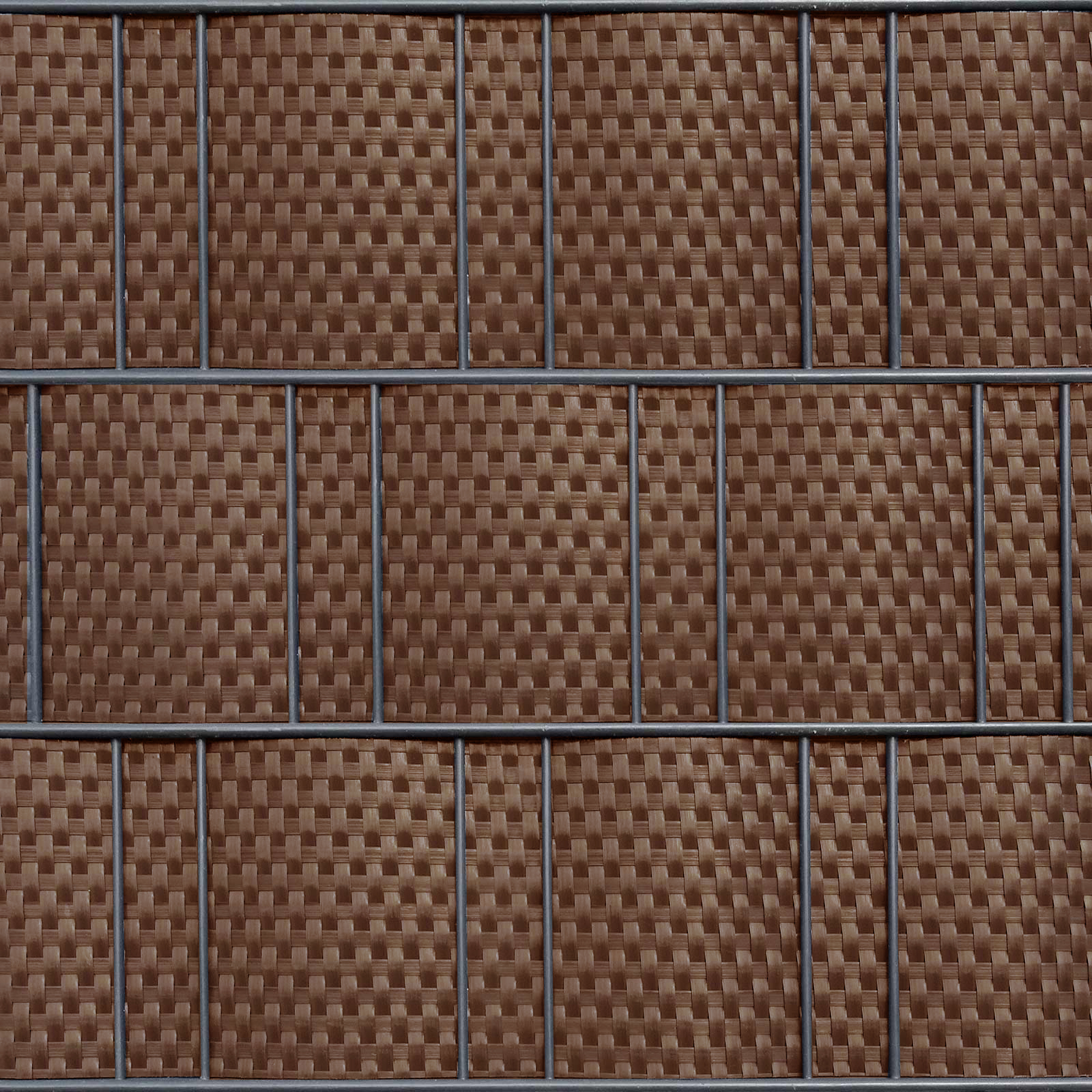 Sonderaktion | M-tec Lounge Rattanstreifen schokobraun