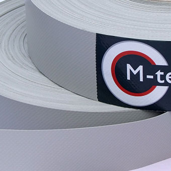 PVC Deko-Streifen Profi-line ® 65m H=4cm-moosgrün