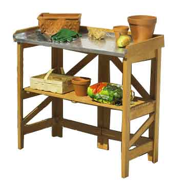 Klappbarer Gärtnertisch