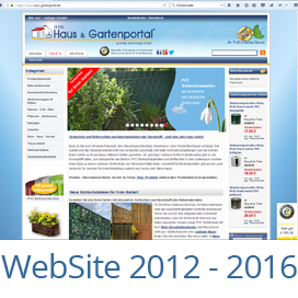 Haus & Gartenportal von M-tec technology 2012-2016