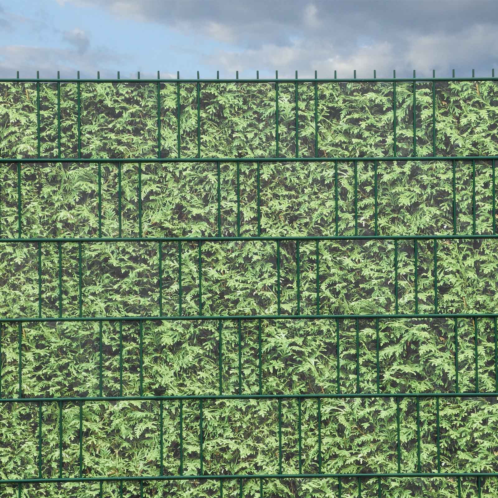 "M-tec print®" Zaunblenden Thuja Hecke