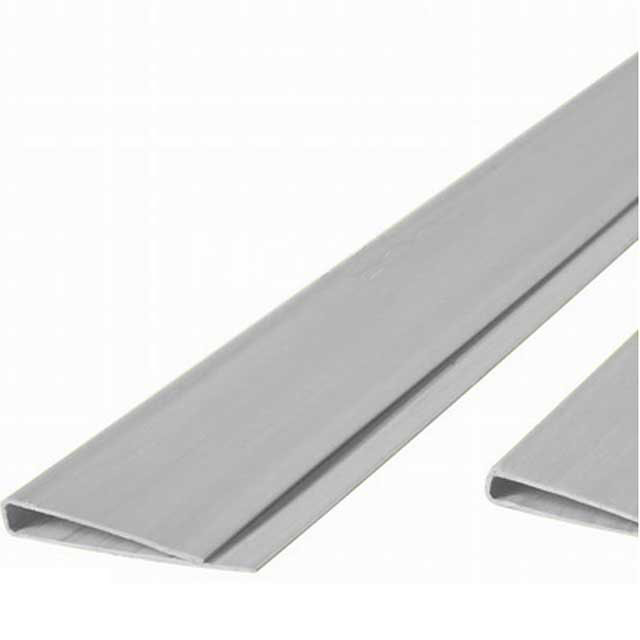 Abdeckprofil für PVC Kunststoffmatten-weiß