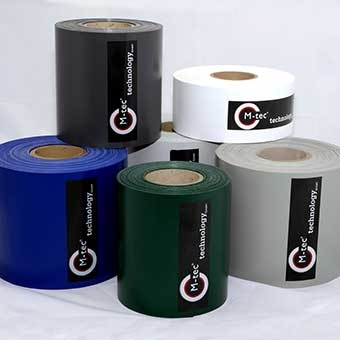 Profi-line ® Sichtschutzstreifen: in vielen Farben M-tec Profi-line® Kunststoffstreifen ultramarin blau