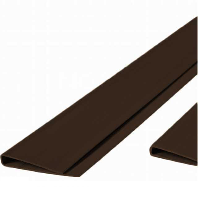 Abdeckprofil für PVC Kunststoffmatten-braun
