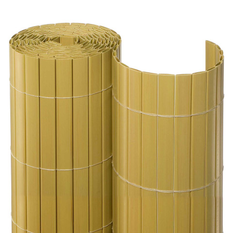 PVC Balkonsichtschutzmatte Rolle Bambus