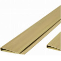 Abdeckprofil für PVC Kunststoffmatten-bambus