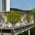 Steingarten Motiv für den Balkon