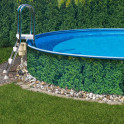 Poolbanner Thuja Hecke by M-tec technology
