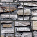 Sichtschutzstreifen Motiv Marmormauer - Detail