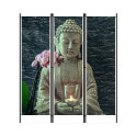 Paravent Frontansicht - Motiv Buddha