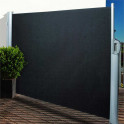 Seitenmarkise aus Polyester Sichtschutz für die Terrasse