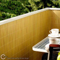Balkonsichtschutzmatte Kompakt PVC - bambus Anwendung