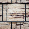 Hart-PVC bedruckt mit Sandstein Tessin Motiv