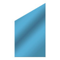 Glasscheibe Glaswand System Vetro schräg blau 103x180|120 cm beidseitig verwendbar