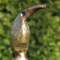 Geschmiedeter Vogel Detail