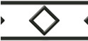 PVC Design Streifen Motiv Hamburg weiß - anthrazit-3er Pack 